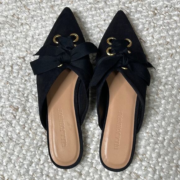 Ulla Johnson Loulou Babouche Flat Mules - Picture 1 of 9